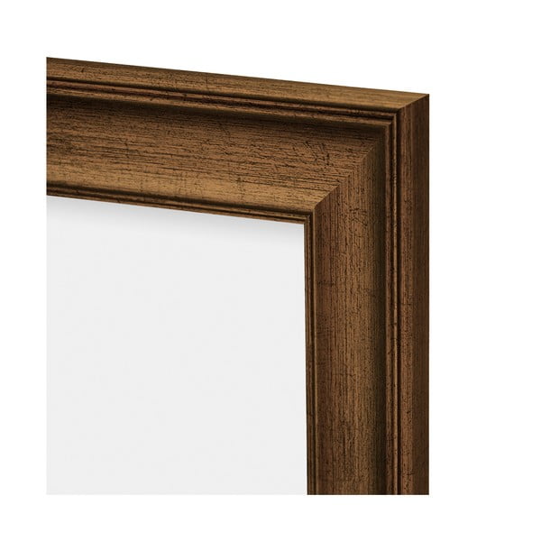 Rjav plastičen stoječ in stenski okvir 20x25 cm-image-2