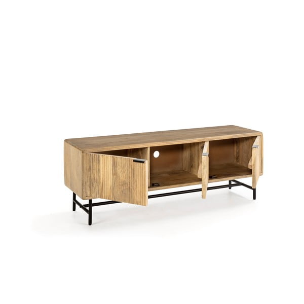 TV omarica iz masivnega manga v naravni barvi 145x50x40 cm Mundra – MOME-image-4