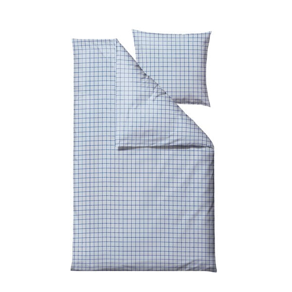 Svetlo modra enojna posteljnina iz renforce bombaža 140x200 cm Vista – Södahl