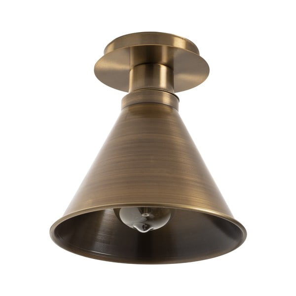 Stropna svetilka v bronasti barvi s kovinskim senčilom ø 20 cm Tramino – Opviq lights-image-2