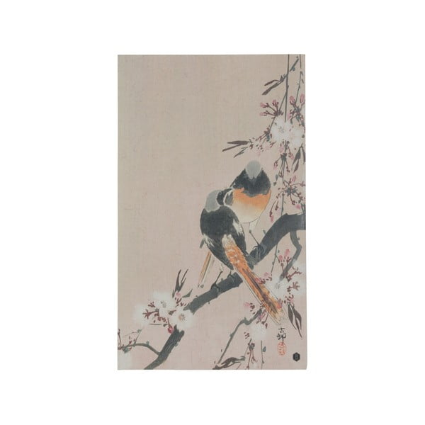 Plakat iz ročno izdelanega papirja BePureHome Pinktails, 35 x 25 cm