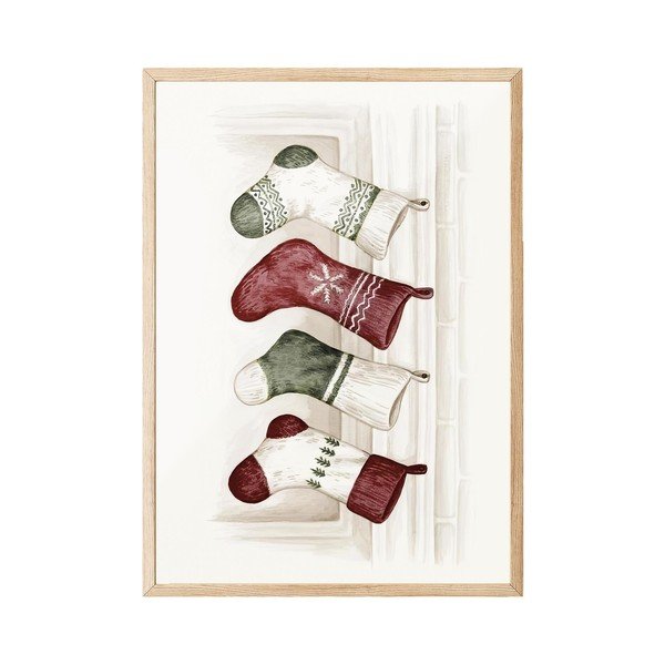 Tiskana slika z okvirjem 30x40 cm – Wallity