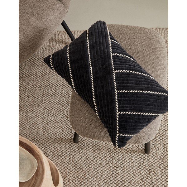 Žametna prevleka za blazino 30x50 cm Maik – Kave Home-image-1