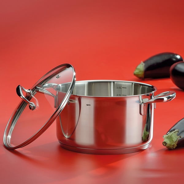 Lonec iz nerjavečega jekla s pokrovom Kela Flavoria, ø 16 cm-image-1