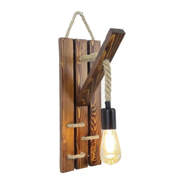 Stenska svetilka iz borovega lesa Niki-image-2