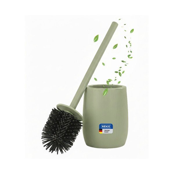 Zelena keramična WC ščetka Fablo – Wenko-image-2