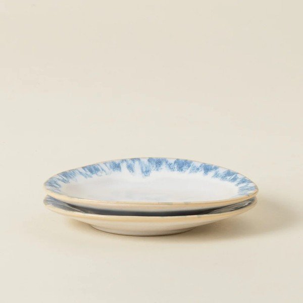 Bel/moder desertni krožnik iz kamenine Brisa – Costa Nova-image-2