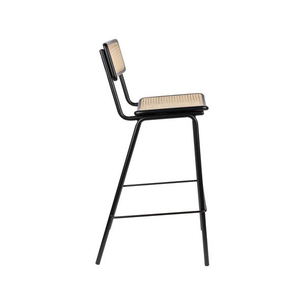 Črni barski stoli iz ratana v kompletu 2 kos 106 cm Jort - Zuiver-image-3