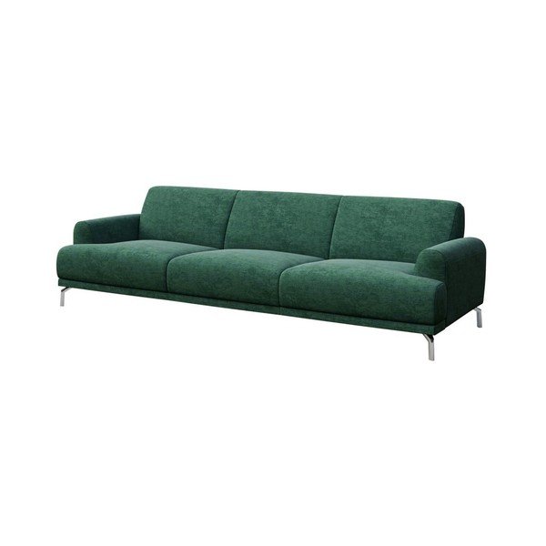 Zelen kavč MESONICA Puzo, 240 cm-image-2