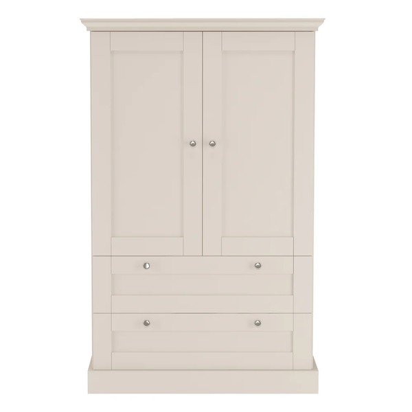 Bež omarica v mat dekorju 83x130x35 cm Binz – Støraa