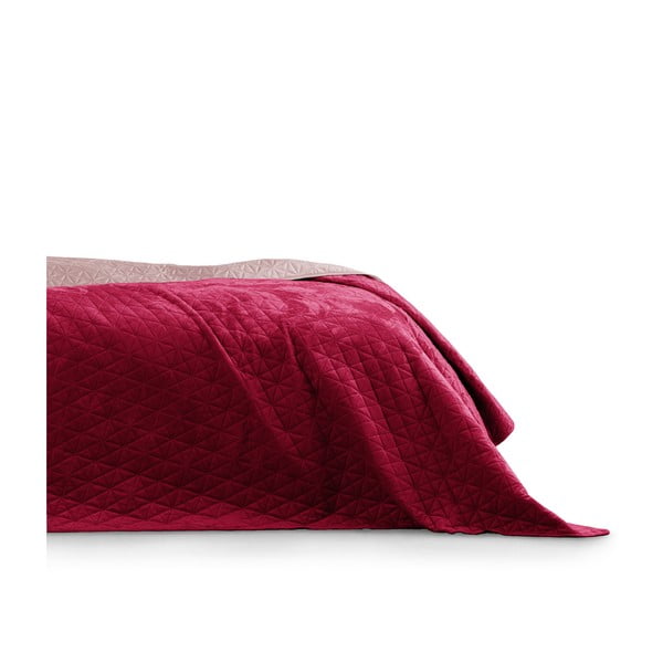 Rdeče pregrinjalo za posteljo AmeliaHome Laila Mauve, 260 x 240 cm