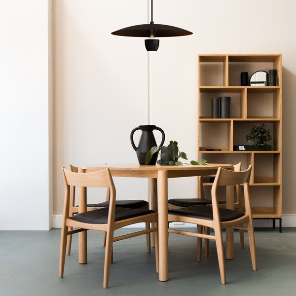 Črna viseča svetilka SULION Poppins, višina 150 cm-image-1