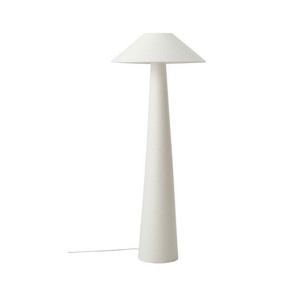 Bela tekstilna stoječa svetilka (višina 123 cm) Mila – Ellos Home