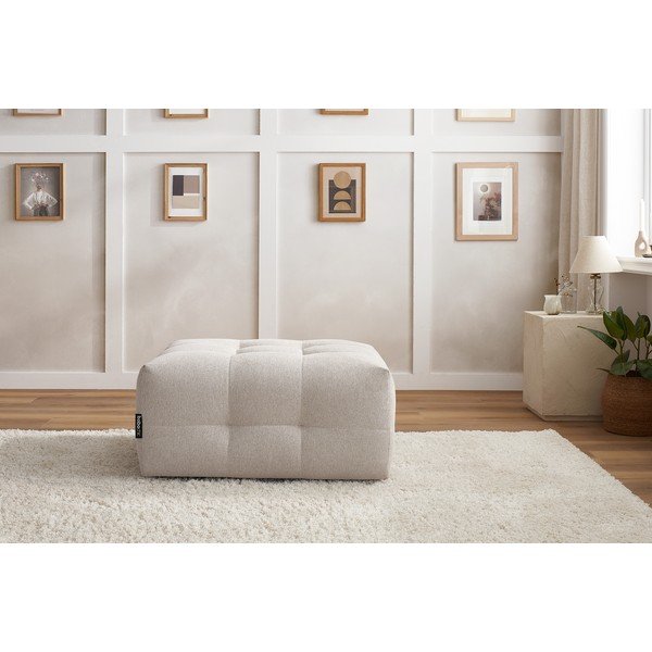 Bež tabure Kleber - Bobochic Paris-image-4