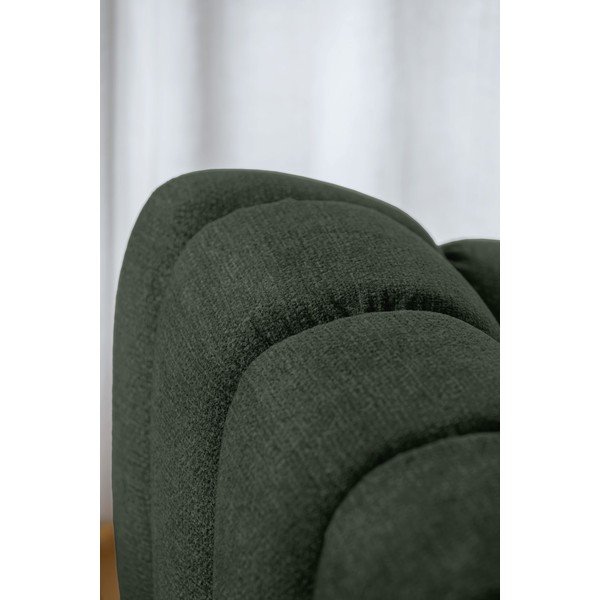 Temno zelena kotna sedežna garnitura (levi kot/v obliki črke "U") Shell – Miuform-image-2