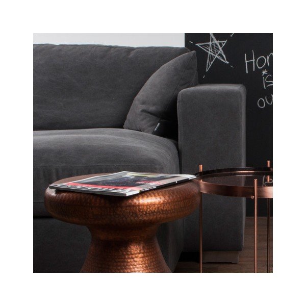 Stolček/skladalna miza v bakrenem odtenku Zuiver Antique-image-1