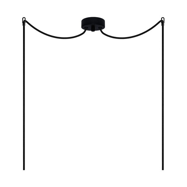 Dvojna viseča svetilka iz naravnega češnjevega furnirja Sotto Luce Tsuri, ⌀ 90 cm-image-2