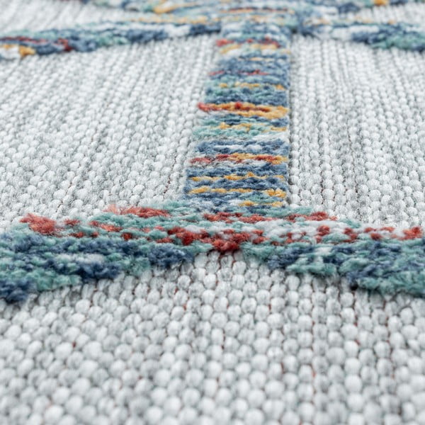 Svetlo siv zunanji tekač 80x250 cm Bahama – Ayyildiz Carpets-image-3