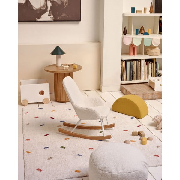 Kremno bela preproga 150x200 cm Epifania - Kave Home-image-2