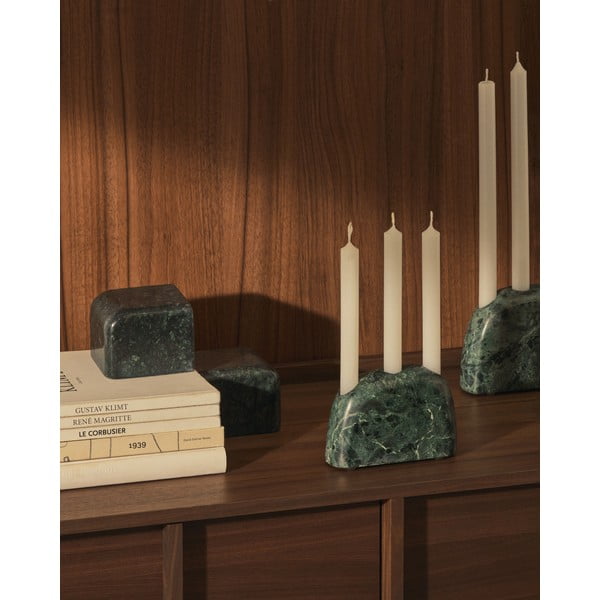 Kamnit svečnik Signe – Kave Home-image-1