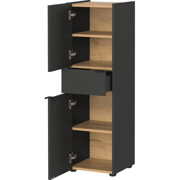 Antracitno siv komplet pohištva za kopalnico Forano – Germania-image-3