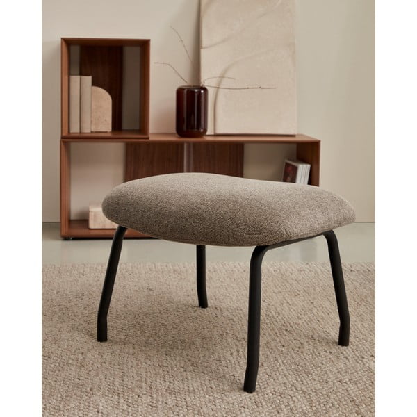 Rjav tabure Belina – Kave Home-image-4