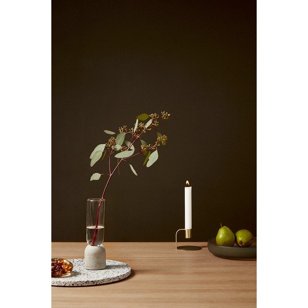 Sive steklene sklede v kompletu 2 ks ø 30 cm Bow – Hübsch-image-2