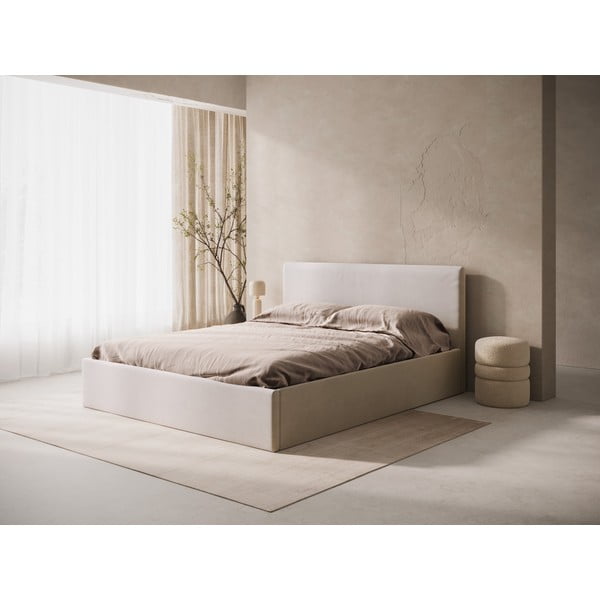 Bež oblazinjeno vzglavje 170,5x100 cm Remo – Micadoni -image-1