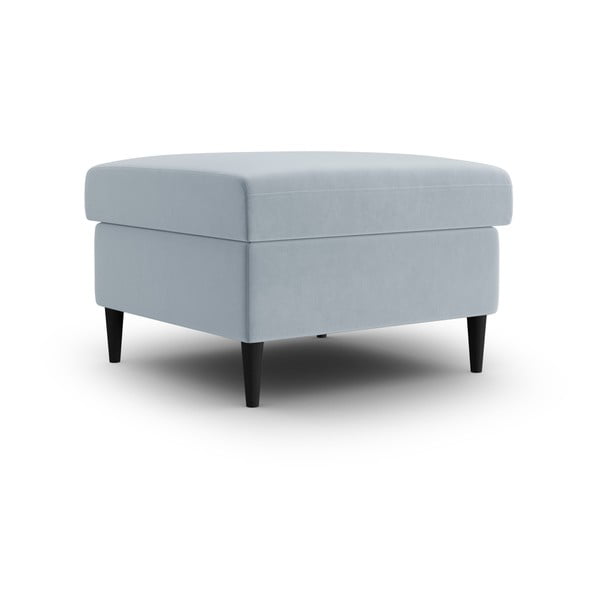 Svetlo moder žameten tabure Kyoto – Cosmopolitan Design-image-1