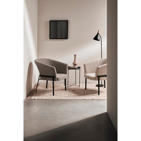 Kovinska okrogla stranska mizica ø 47 cm Hilmar – Yes Everyday-image-1