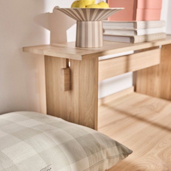 Bež bombažna podloga za pse 74x60 cm Kyoto – OYOY Living Design-image-2