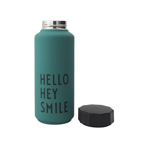 Zelena termovka Design Letters Hello, 500 ml-image-1