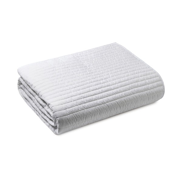 Belo prešito pregrinjalo za zakonsko posteljo 220x230 cm – Bianca