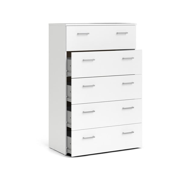 Bela visoka komoda 74x115 cm Space – Tvilum-image-4