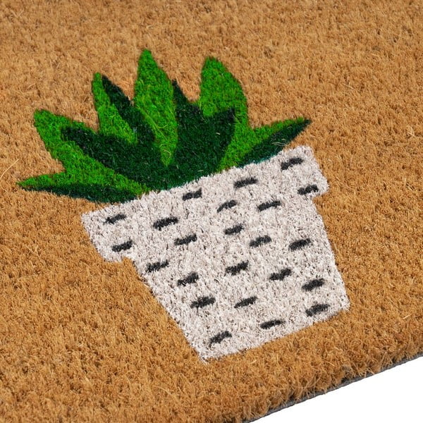 Predpražnik iz kokosovih vlaken 25x75 cm Cactus – Casa Selección-image-1