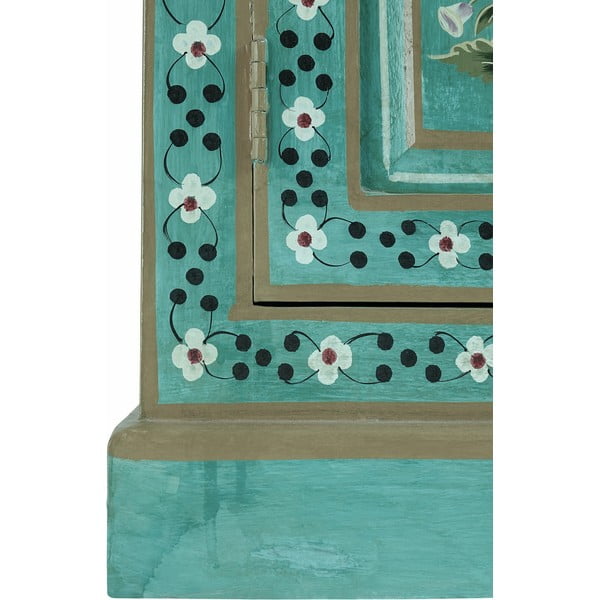 Zelena omarica iz masivnega manga 87x152x38 cm Prem – Støraa-image-4