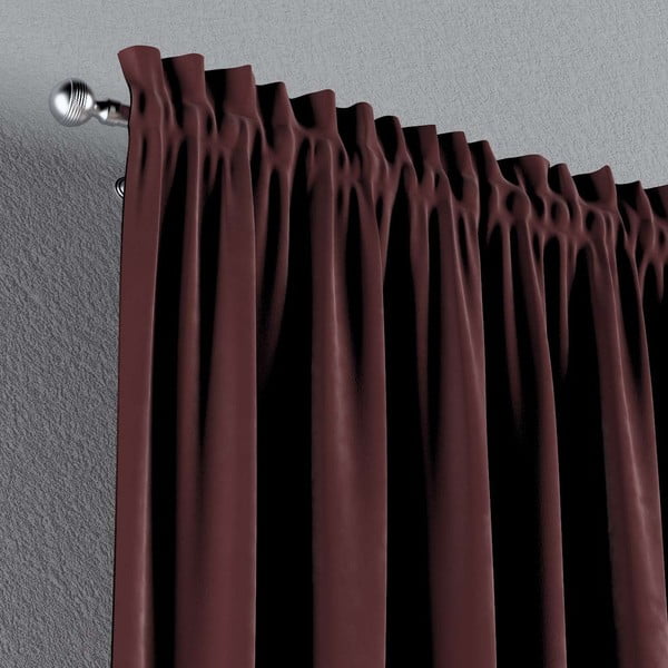 Rdeča zavesa 260x130 cm Posh Velvet - Yellow Tipi-image-3