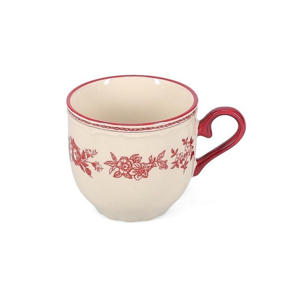 Bordo rdeča/slonokoščena porcelanasta skodelica 215 ml Cyril – S|P Collection-image-3