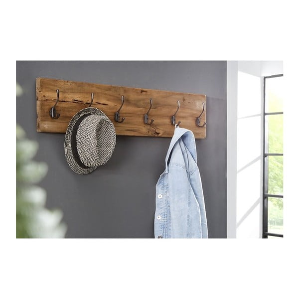 Stojalo za plašče iz tikovega lesa HSM Collection Railwood-image-1