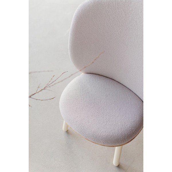 Bež volnen fotelj EMKO Naïve-image-1