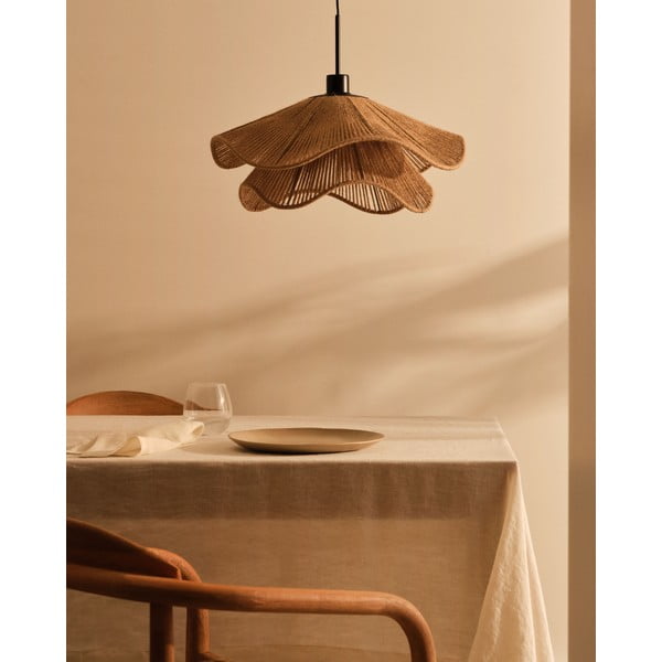 Senčilo v naravni barvi ø 50 cm Pontos – Kave Home-image-1