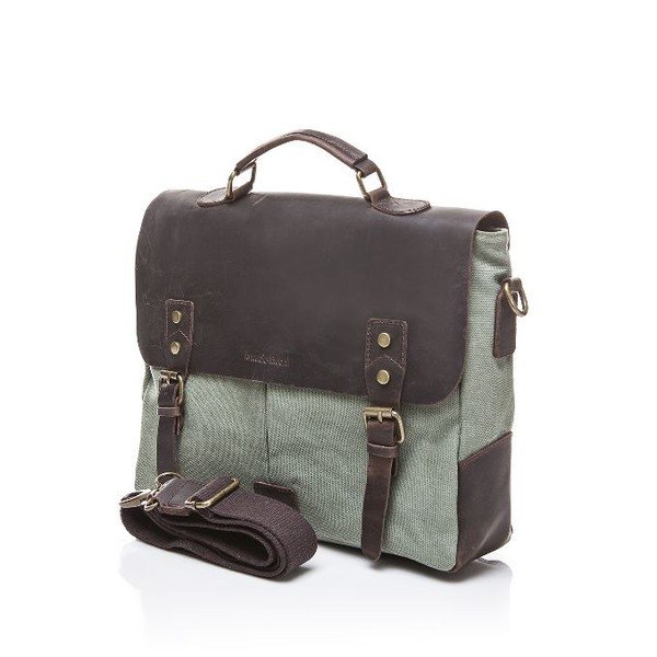 Moška torba Ferruccio Laconi 5002 Green-image-1