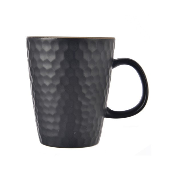 Črna keramična skodelica 420 ml Tea Time – Orion