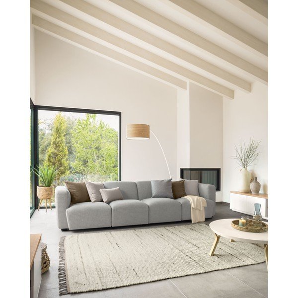 Prevleka za blazino iz šenilje 45x45 cm Galene – Kave Home-image-3