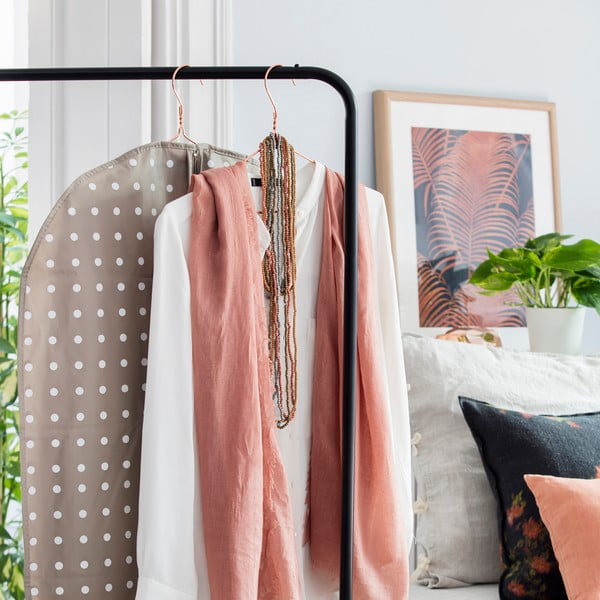 Bež zaščitna vreča za obleko Compactor Dots, 100 cm-image-1