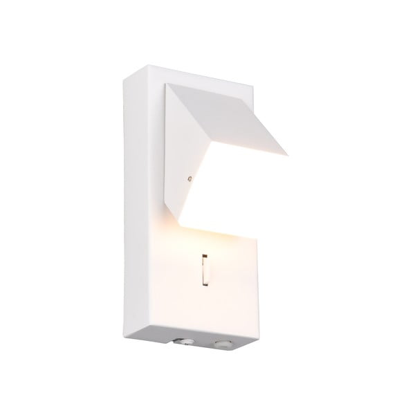 Bela LED stenska svetilka Raglan – Trio-image-2