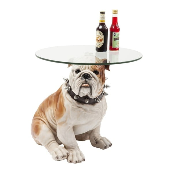 Zložljiva miza v obliki psa Kare Design Bulldog