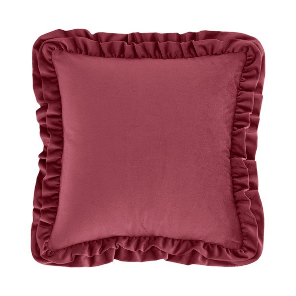 Žametna okrasna blazina 43x43 cm Velvet Double Frill – Catherine Lansfield