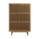Omarica v hrastovem dekorju v naravni barvi 95x140 cm Tiber – Unique Furniture