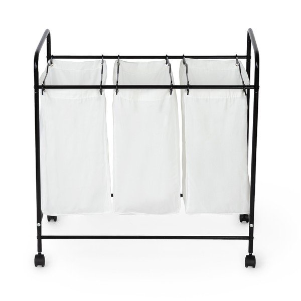 Tekstilni koš za perilo 46+46+46 l Joe – Compactor-image-4